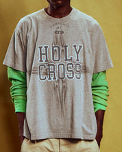 Holy Cross T Shirt - Heather Grey