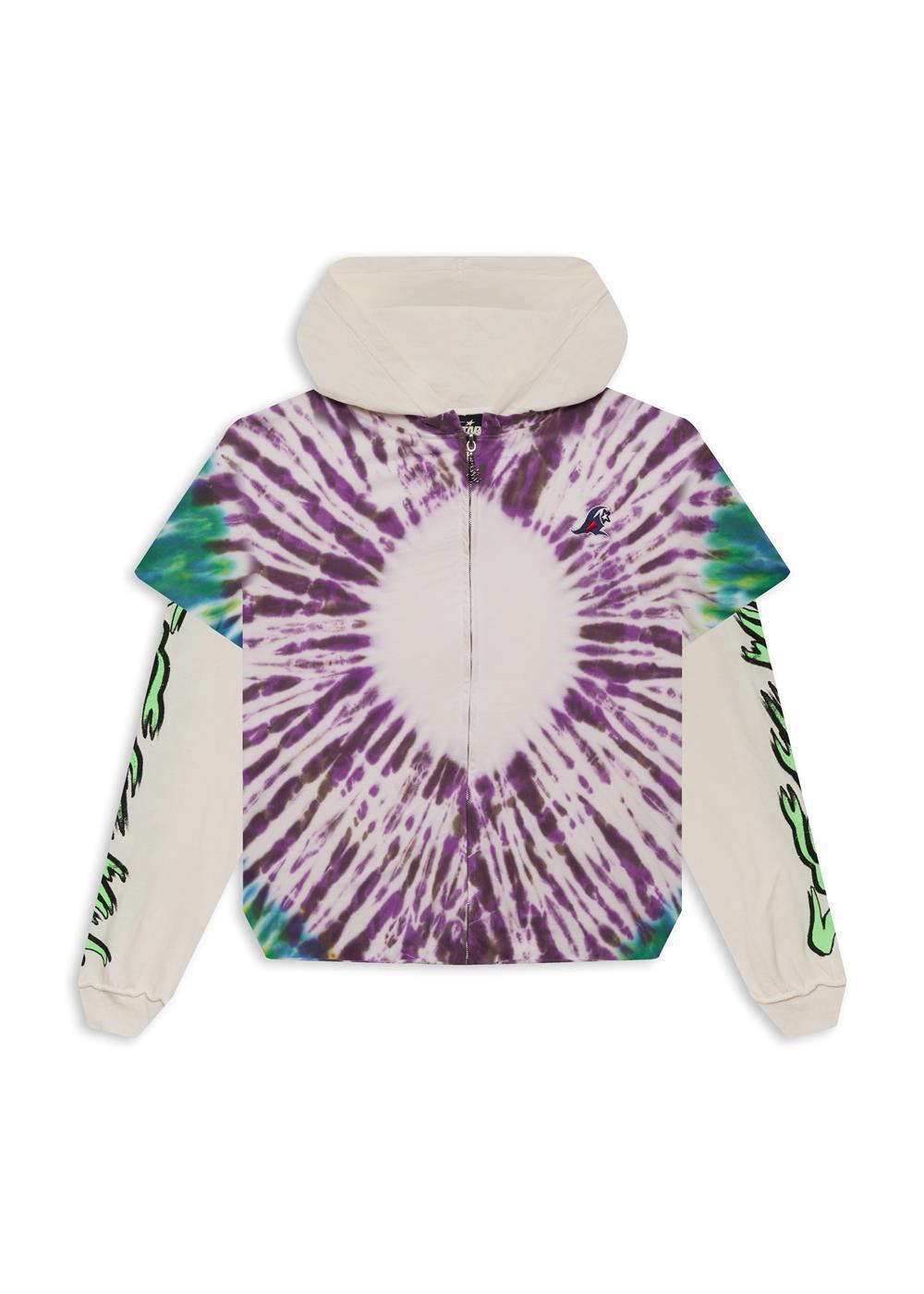 Tye-Dye Zip-Up