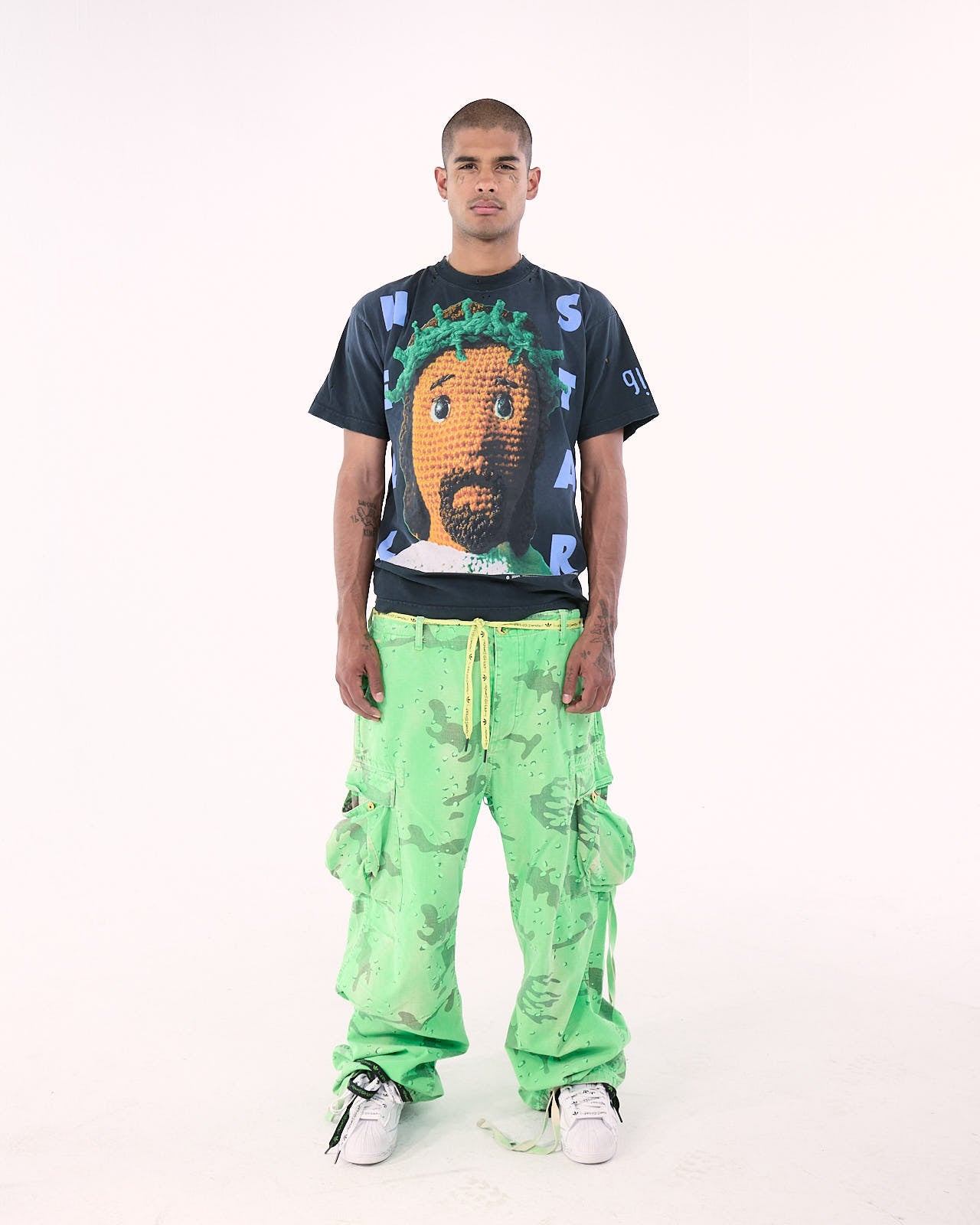 Crochet Jesus T-Shirt