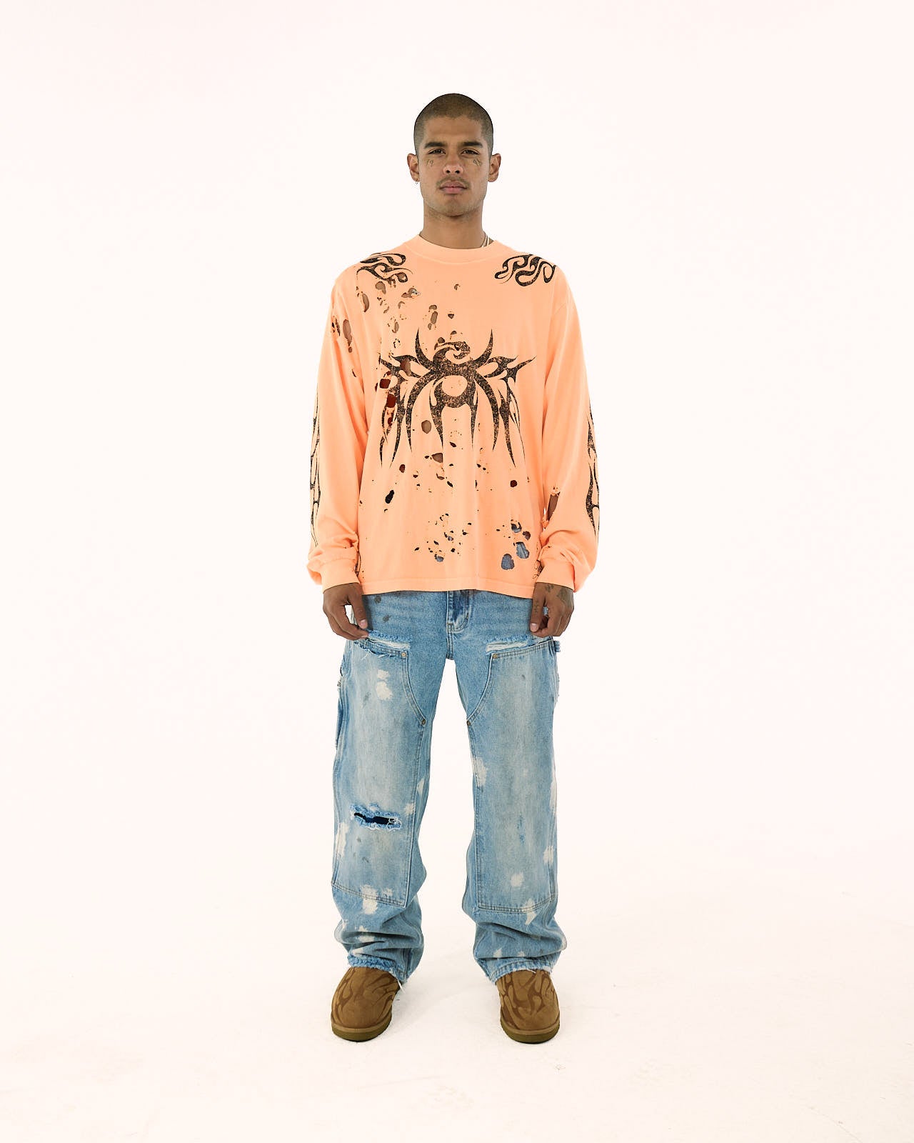 star henry long sleeve t ポーカーズ y2k ロンt Tribal Longsleeve – HELLSTAR