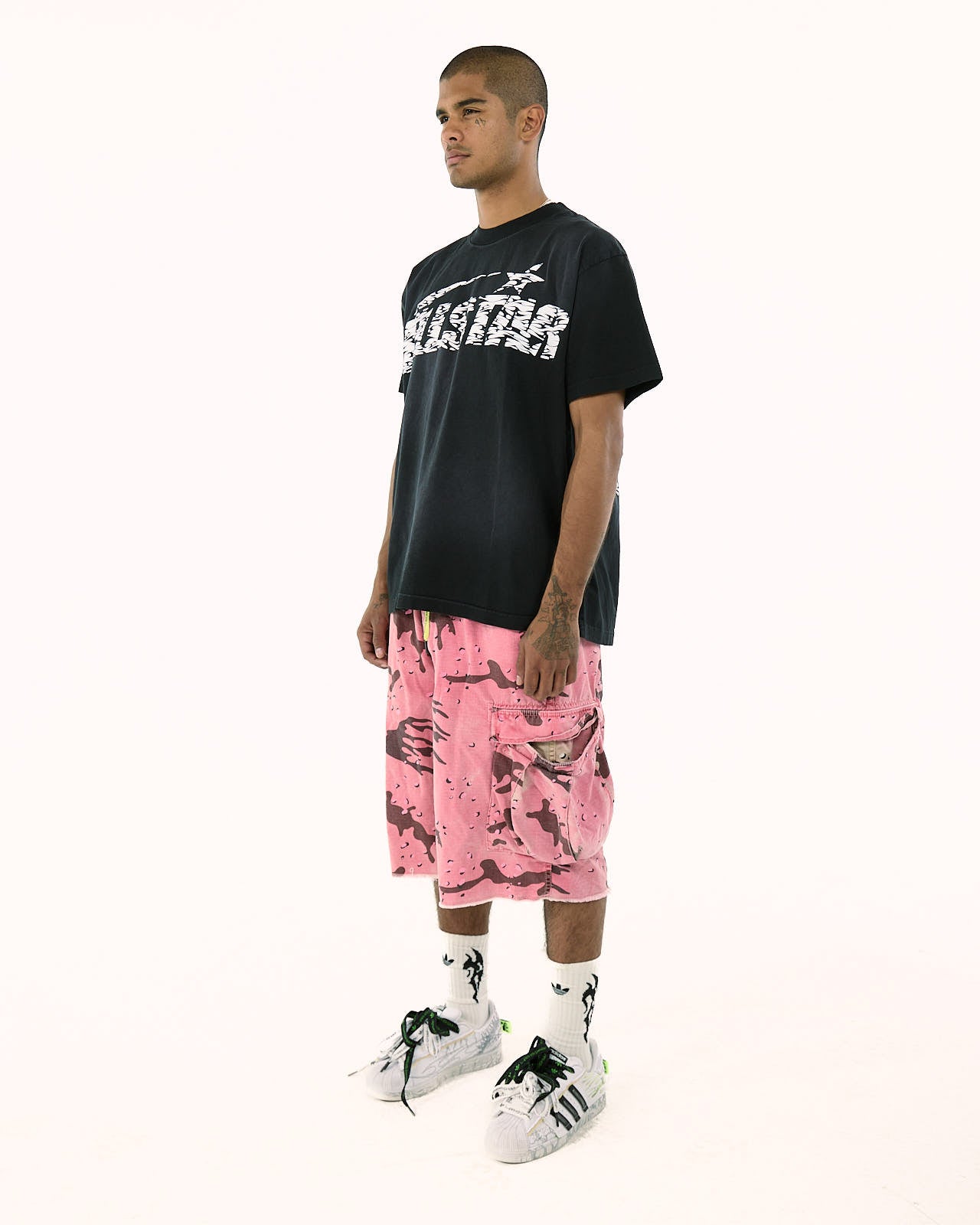 Pink Camo Shorts – HELLSTAR