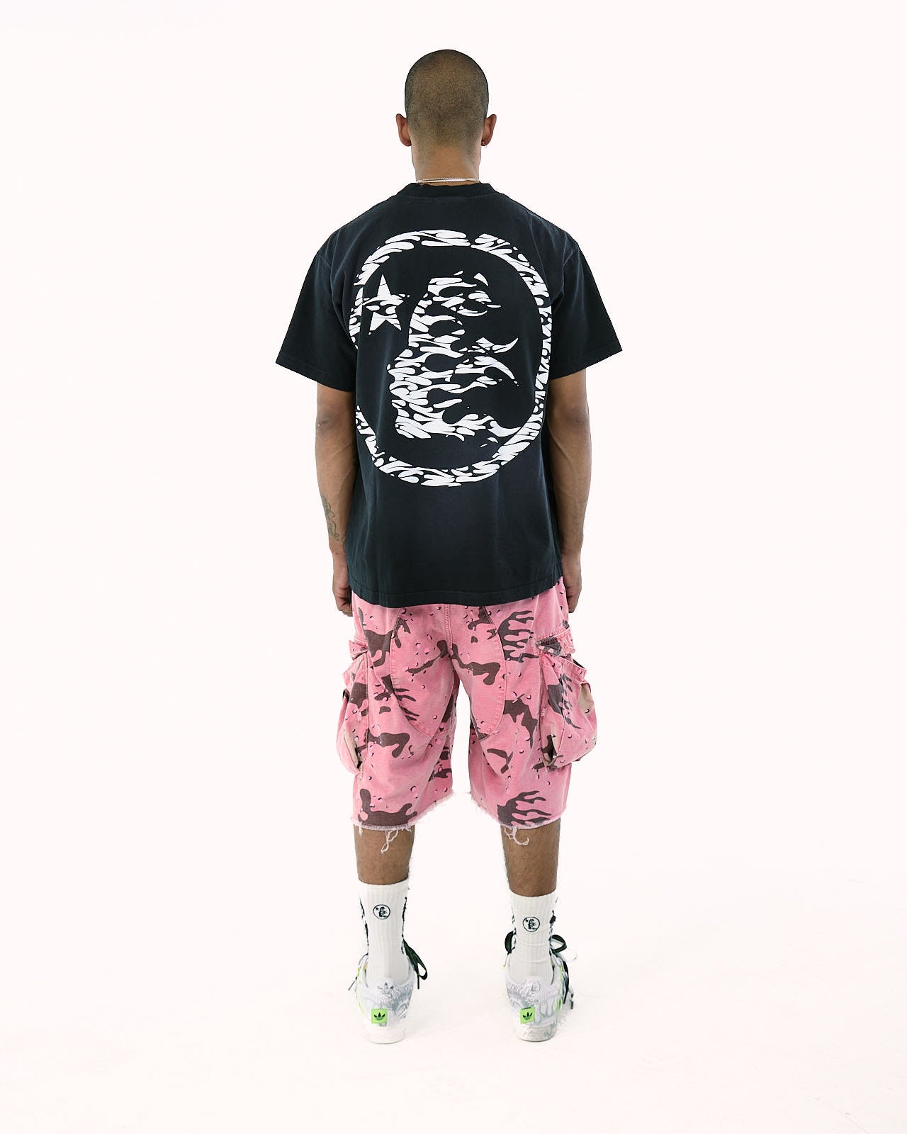 Pink Camo Shorts