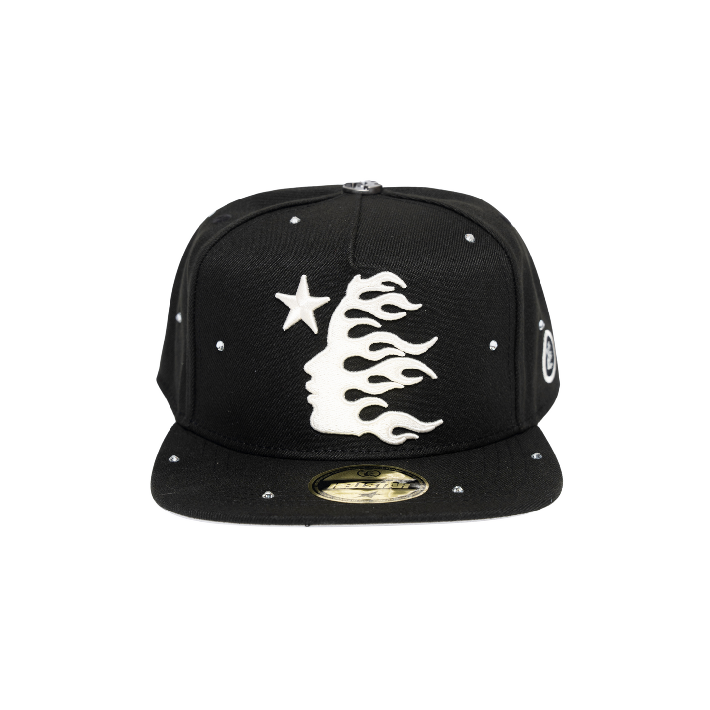 Starry Night Fitted Hat (Black)