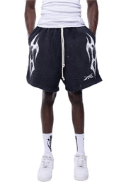 Spiderweb Sport Logo Shorts