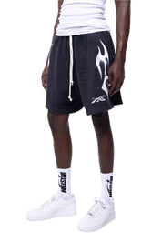 Spiderweb Sport Logo Shorts