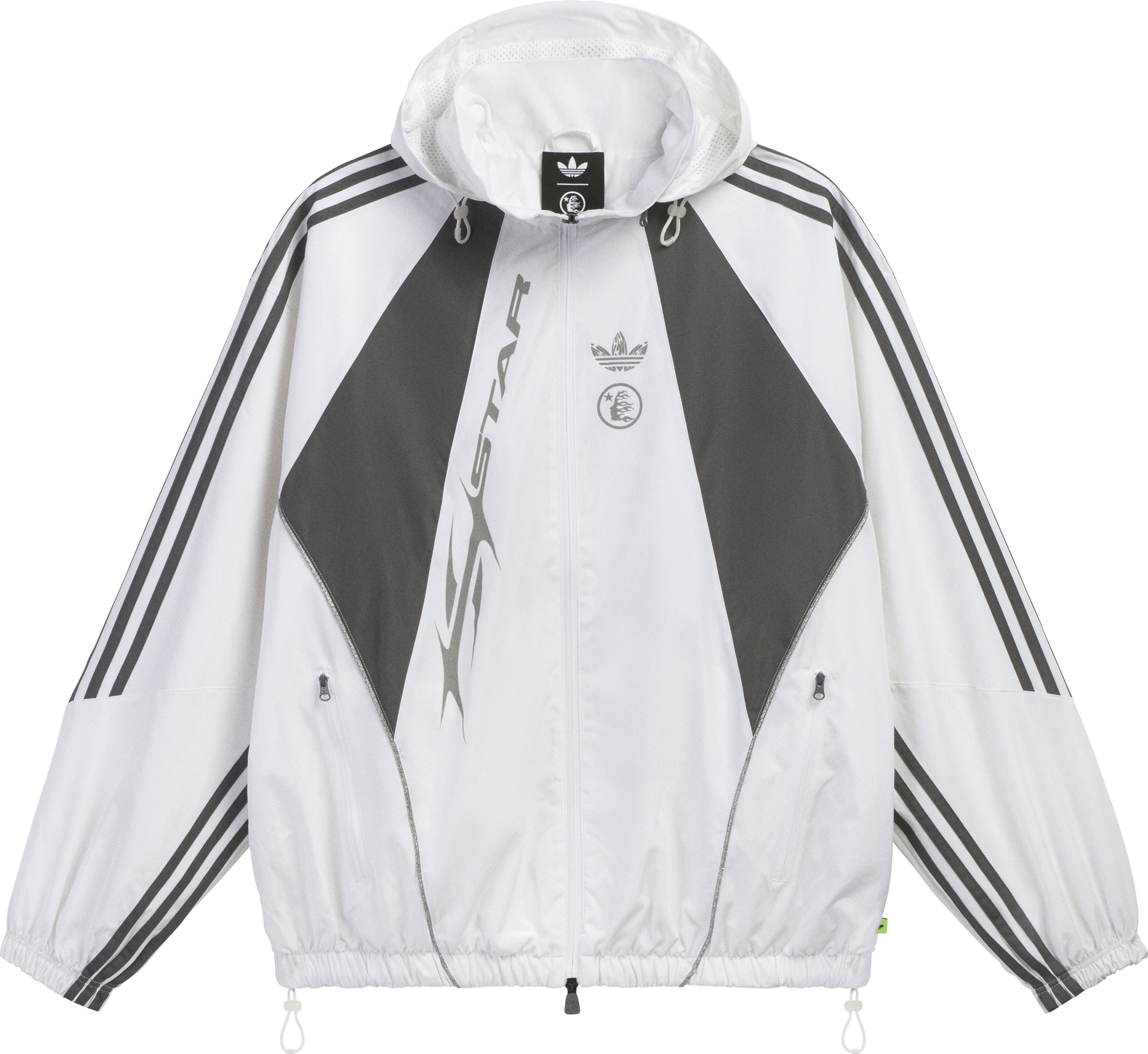 Hellstar x Adidas Track Jacket (White)