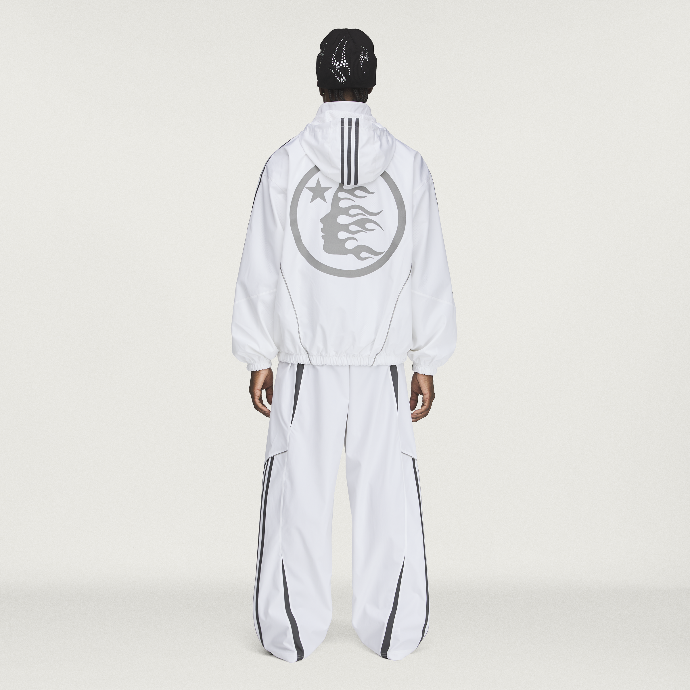 Hellstar x Adidas Track Jacket (White)