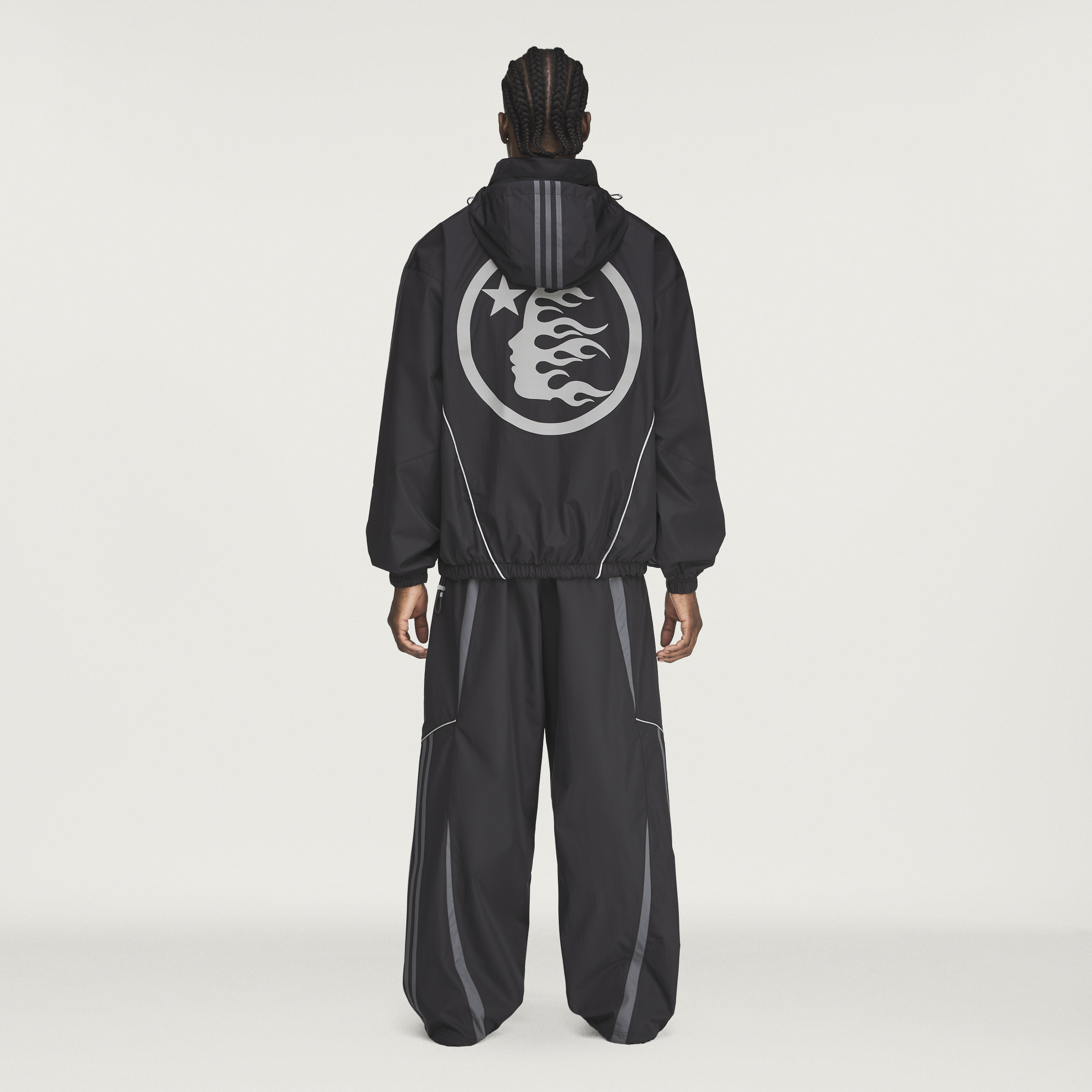 HELLSTAR TRACKSUIT JACKET (Black)