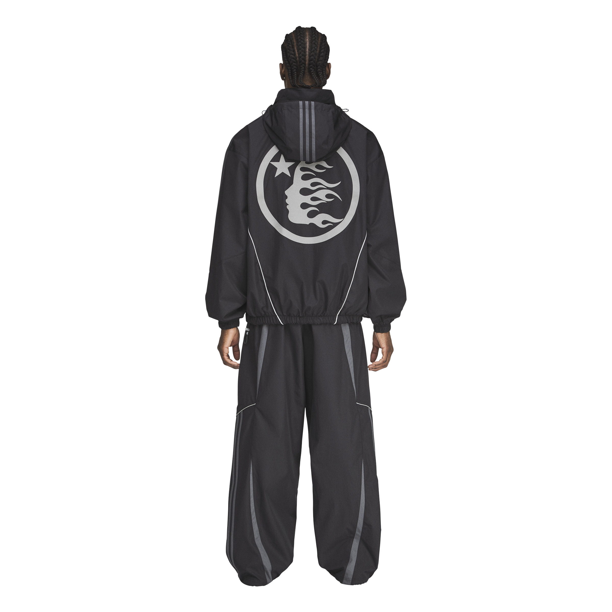 Hellstar x Adidas Track Pants (Black)