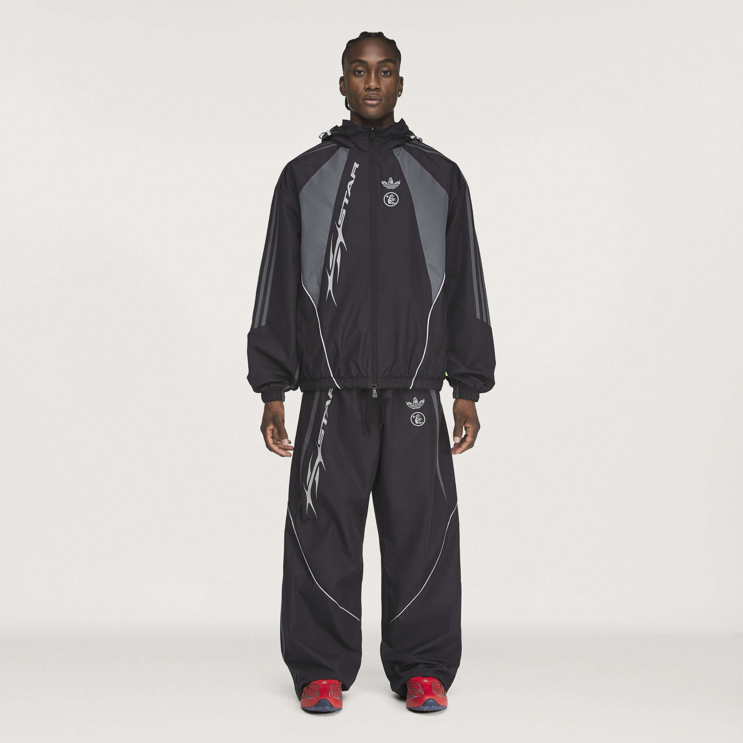 HELLSTAR TRACKSUIT JACKET (Black)