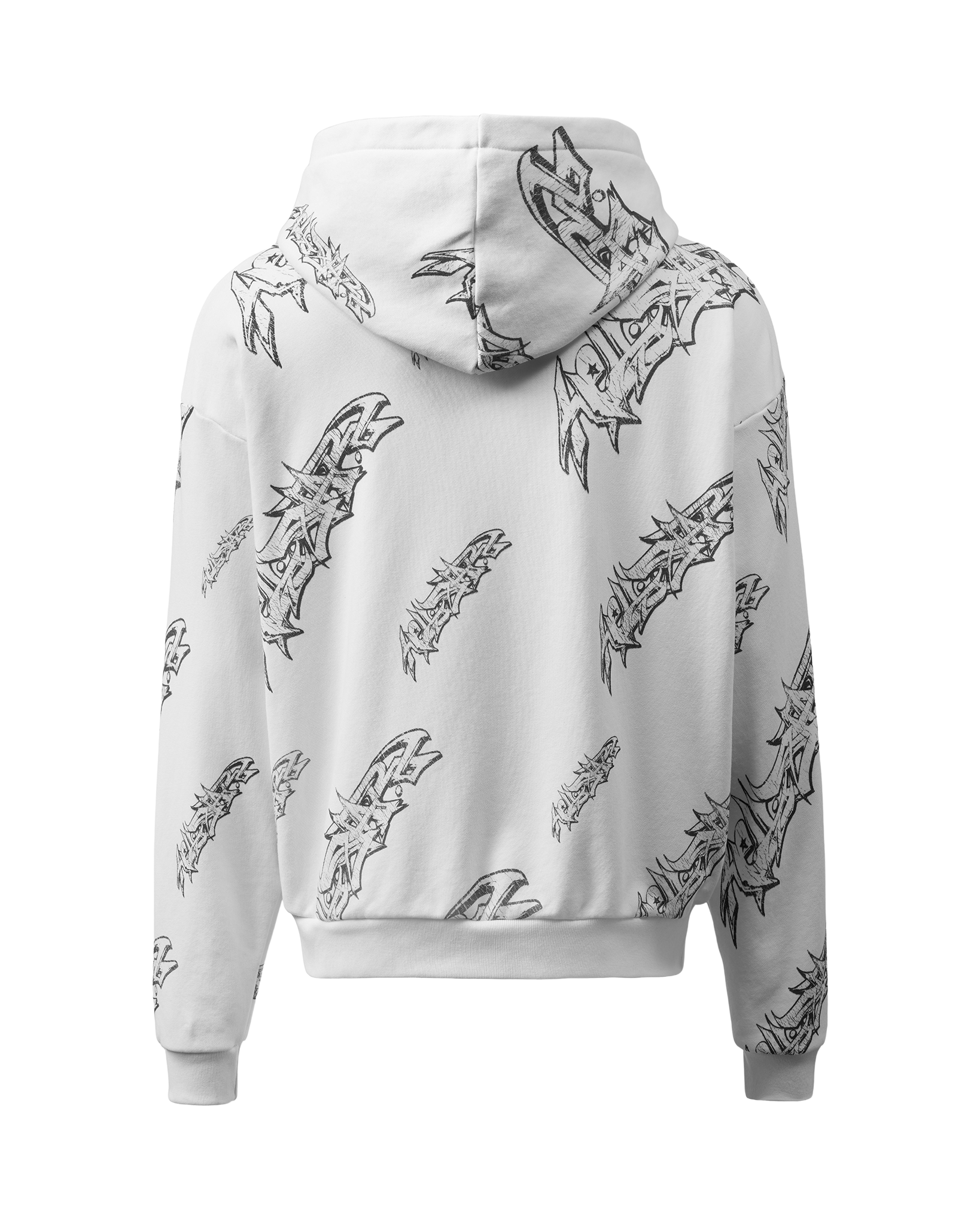 Graffiti Zip-Up (White)