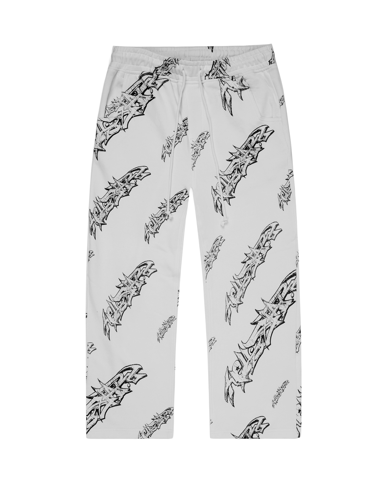 Graffiti Sweats (White)
