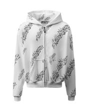Graffiti Zip-Up (White)